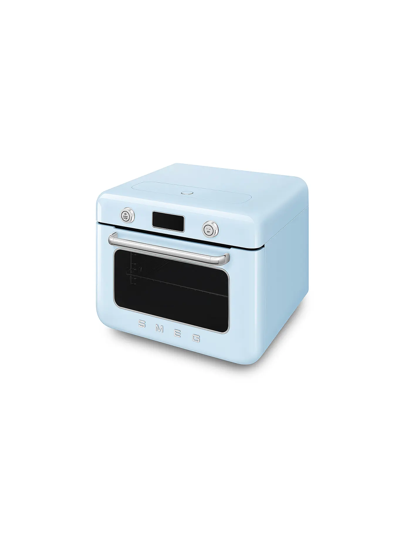 SMEG | Kombi-Tisch Dampfbackofen Pastellblau | 